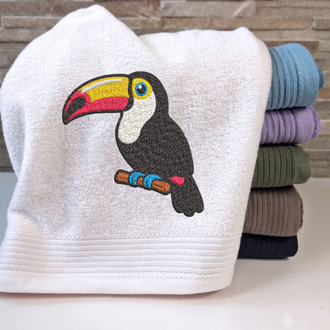 Toucan Embroidery Design – Tropical Bird Jungle Animal Machine Embroidery File Embroidery/Applique DESIGNS PatternFeed8 