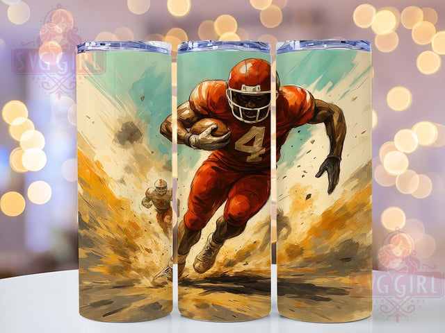 Touchdown Game Day Fan Tumbler Wrap, Game Day Tumbler Wrap, Football Sublimation, 20oz Skinny Tumbler, Tailgating Tumbler, Football Quote Tumbler, Football Fan Gift Sublimation SvggirlplusArt 