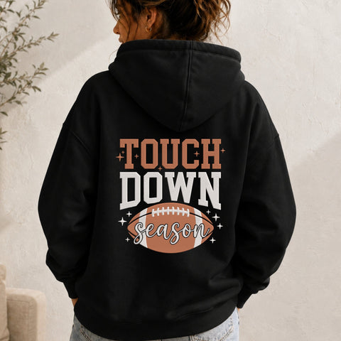 Touchdown Season Embroidery Design – Football Game Day Sports Typography Machine Embroidery File Embroidery/Applique DESIGNS PatternFeed8 