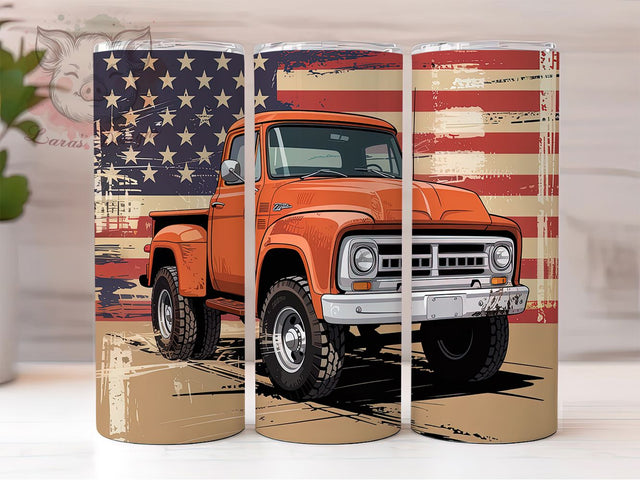 Tow Life Patriotic Truck Tumbler, Tow Life Wrap, 20oz Sublimation Wrap, American Flag Cup, Wrecker Driver Gift, Patriotic Tow Truck Design, Roadside Assistance Tumbler Sublimation Lara' s Designs 