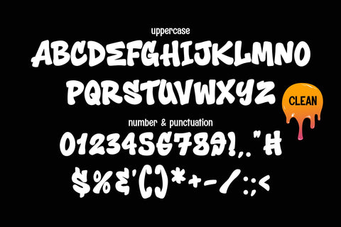 Toxic Rebel | Urban Graffiti Energy Dripping Outline Font Font Mozzatype 