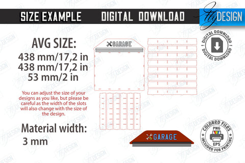 Toy Car Storage Shelves Laser Cut Bundle | Kids Shelf | Nursery Décor | Wall Décor | Home Decor | Kids Laser | Wall Hanging Shelf | Home Décor | Collection of Cars | Truck SVG | CNC Files SVG Fly Design 