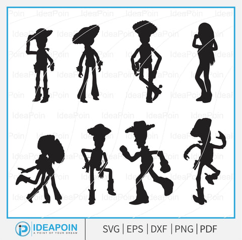 Toy Story svg, Toy Story svg bundle, Toy story clipart, Toy story silhouette, Toy story PNG, Toy Story, Toy story for cricut SVG Dinvect 