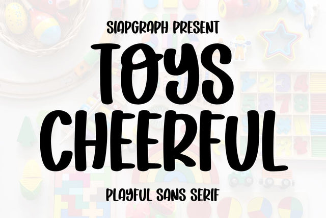 Toys Cheerful Font Masyafi Studio 