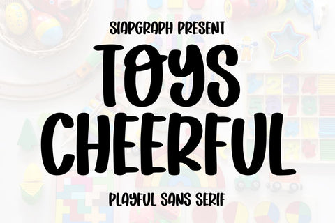 Toys Cheerful Font Masyafi Studio 