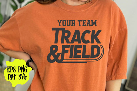 Track and Field SVG PNG - Sporty Graphic for Shirts, Bags, and Sports Accessories SVG DesignDestine 