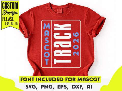 Track and Field Team SVG Template SVG DesignDestine 