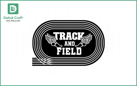 Track & Field SVG – Editable Year SVG PNG & EPS V13 SVG dahukdesign 