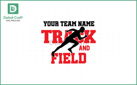 Track & Field SVG – Editable Year SVG PNG & EPS V14 SVG dahukdesign 