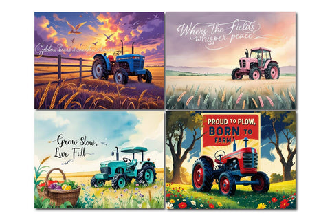 Tractor cutting board design, tractor cutting board print Sublimation Paper Switch 