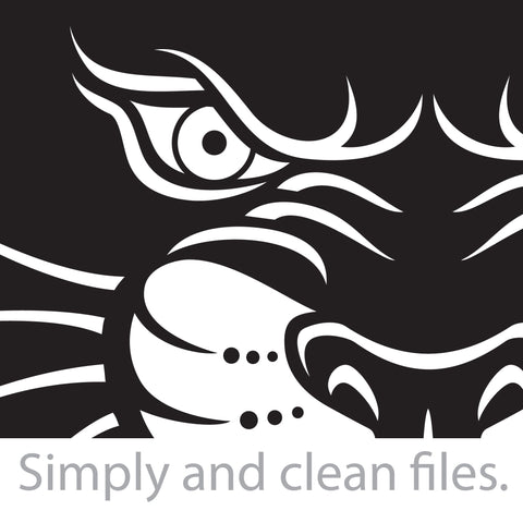 Traditional Panther Face Tattoo Design (Head) SVG TribaliumArtSF 