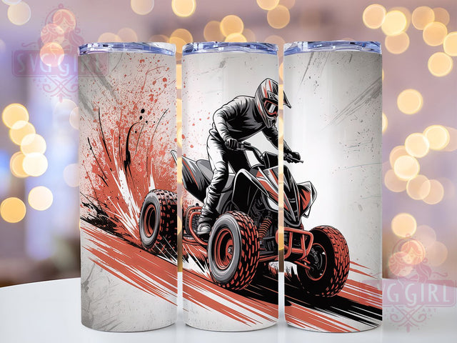Trail Blazer Off-Road Tumbler, 4 Wheeler Tumbler Design, Off Road Tumbler Wrap, Dirt Bike Sublimation Wrap, 20oz Tumbler Sublimation, UTV Tumbler Wrap, Extreme Sports Tumbler Sublimation SvggirlplusArt 