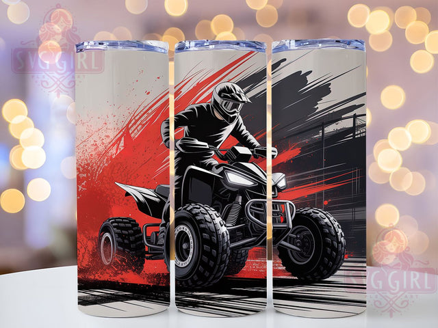 Trail Blazer Off-Road Tumbler, 4 Wheeler Tumbler Design, Off Road Tumbler Wrap, Dirt Bike Sublimation Wrap, 20oz Tumbler Sublimation, UTV Tumbler Wrap, Extreme Sports Tumbler Sublimation SvggirlplusArt 