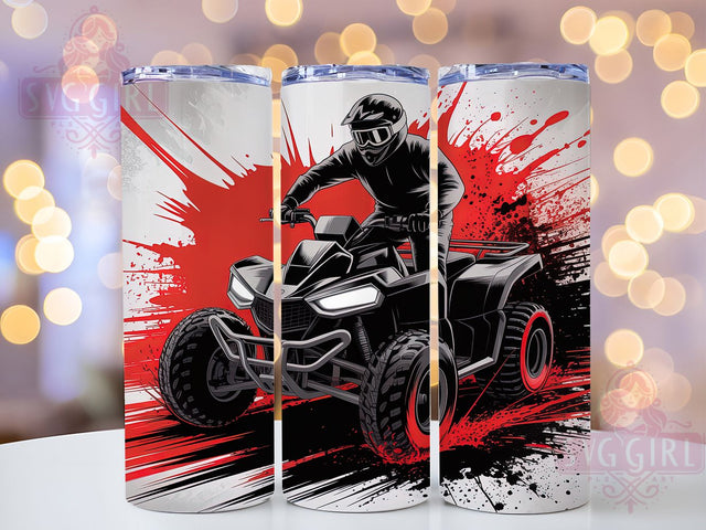 Trail Blazer Off-Road Tumbler, 4 Wheeler Tumbler Design, Off Road Tumbler Wrap, Dirt Bike Sublimation Wrap, 20oz Tumbler Sublimation, UTV Tumbler Wrap, Extreme Sports Tumbler Sublimation SvggirlplusArt 