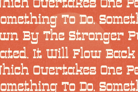 Trails Nights - Display Slab Serif Font Letterena Studios 