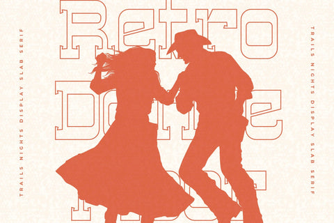 Trails Nights - Display Slab Serif Font Letterena Studios 