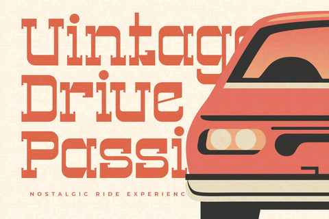 Trails Nights - Display Slab Serif Font Letterena Studios 