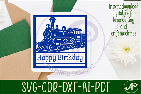 Train Name Sign SVG, Steam Train Wall Art, Kids Room Decor SVG APInspireddesigns 