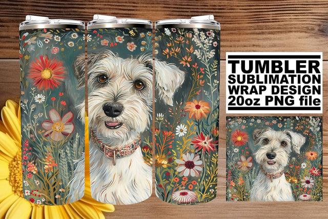 Tranquil Countryside Tumbler Wrap - Farm Delight Sublimation afrosvg 