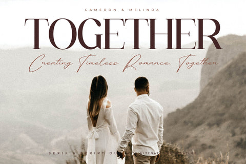 Tranquil Euphoric Font Duo Font Storytype Studio 