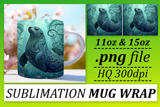 Tranquil Seaside Watercolor Sublimation Design Sublimation afrosvg 