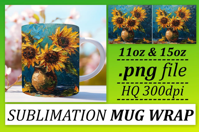 Transform Your 11oz & 15oz Mug into a Captivating Floral Masterpiece - Sublimation Sublimation afrosvg 