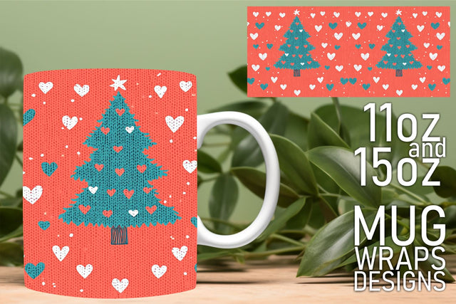 Transform your creativity, beautiful wraps for mugs! , Holiday Sublimation HoodArtCraft 