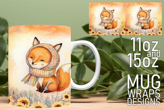 Transform your designs effortlessly, vibrant mug wraps! , Animals Sublimation HoodArtCraft 