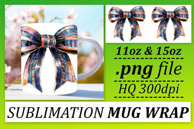 transform your drinkware! , Stylish sublimation wraps, Bow Sublimation afrosvg 