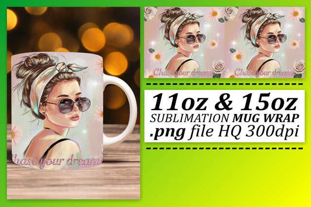 transform your drinkware! , Stylish sublimation wraps, Woman Sublimation afrosvg 