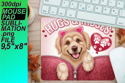 Transform your mouse mats with vibrant sublimation designs! , Valentines Sublimation HoodArtCraft 