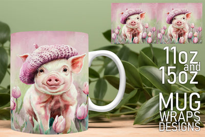 Transform your mug designs, unique templates for crafting! , Animals Sublimation HoodArtCraft 