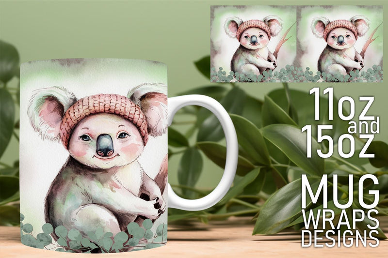 Transform your mug projects effortlessly, stunning designs! , Animals Sublimation HoodArtCraft 