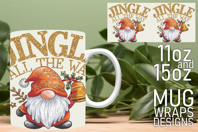 Transform your mugs effortlessly, stunning PNG designs! , Gnomes Sublimation HoodArtCraft 
