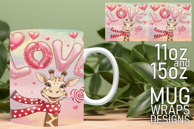 Transform your mugs, unique designs for sublimation! , Valentines Sublimation HoodArtCraft 