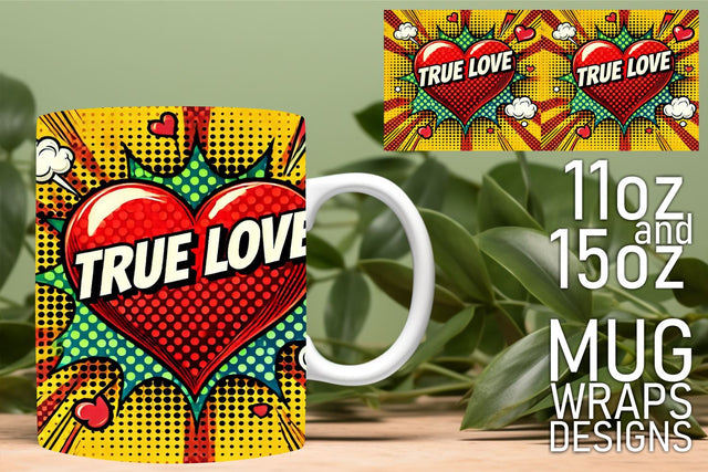 Transform your mugs with ease, beautiful designs await! , 3D Heart Sublimation HoodArtCraft 