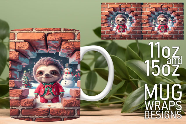 Transform your projects effortlessly, unique mug wraps! , Xmas Sublimation HoodArtCraft 