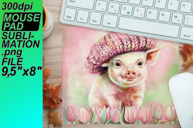 Transform your workspace with personalized mouse mats! , Animals Sublimation HoodArtCraft 