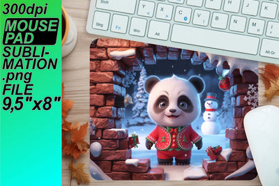 Transform your workspace with stunning mouse mat designs! , Xmas Sublimation HoodArtCraft 