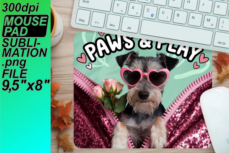 Transform your workspace with unique mouse mat designs! , Valentines Sublimation HoodArtCraft 