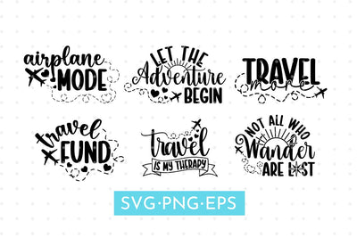 Travel Svg Bundle SVG MaiaLunaDesign 