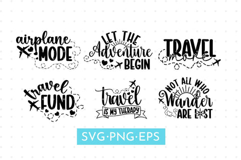 Travel Svg Bundle SVG MaiaLunaDesign 