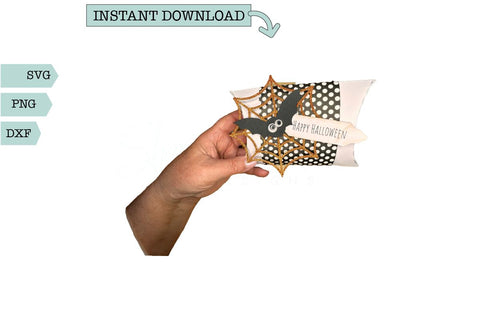 Treat Box-Halloween Treat Pillow Boxes SVG Sharia Morton Designs 