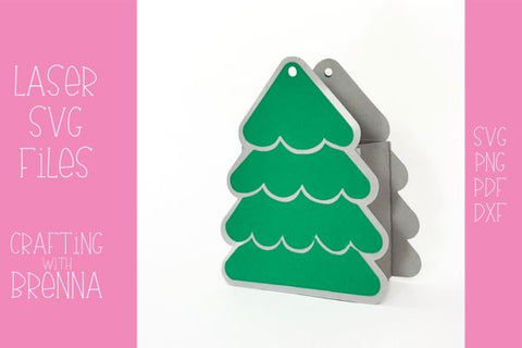 Treat Box SVG, Paper Box SVG, Laser SVG File, Paper Cut File SVG Crafting With Brenna 