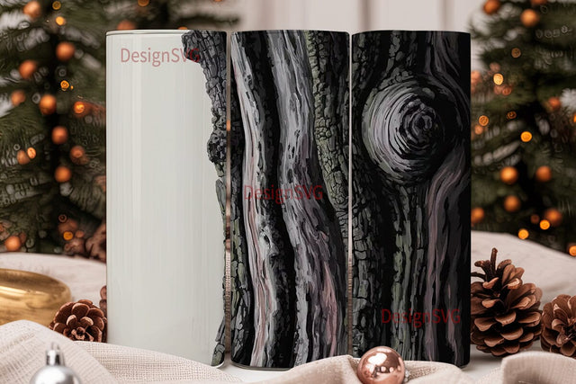 Tree Bark Camo 20oz Tumbler Wrap Sublimation DesignSVG 