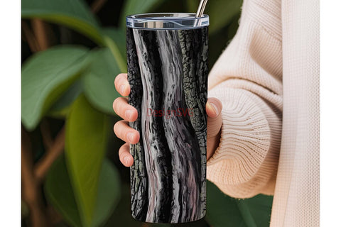 Tree Bark Camo 20oz Tumbler Wrap Sublimation DesignSVG 