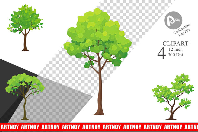 Tree Clipart Sublimation artnoy 