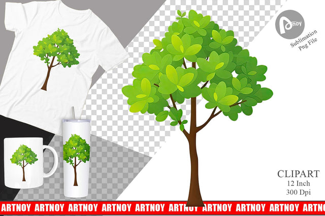Tree Clipart Sublimation artnoy 