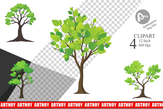 Tree Clipart Sublimation artnoy 