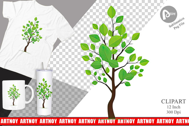 Tree Clipart Sublimation artnoy 
